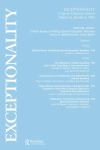 Immagine di copertina: Critical Issues in Training Special Education Teachers 1st edition 9780805895094