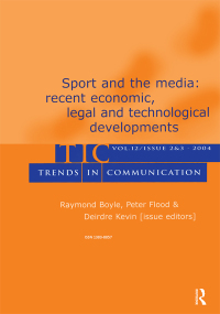 Imagen de portada: Sport and the Media 1st edition 9780805895223