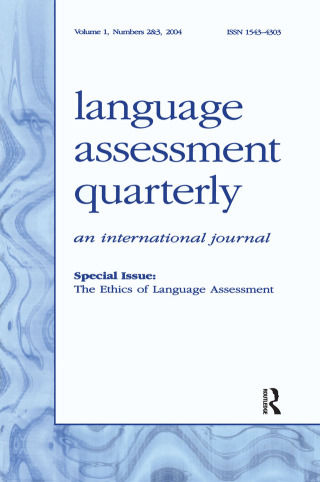 Imagen de portada: The Ethics of Language Assessment 1st edition 9780805895254