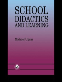 Titelbild: School Didactics And Learning 1st edition 9780863777011
