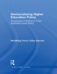 Cover image: Democratizing Higher Education Policy 1st edition 9780415884068