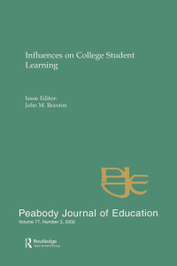 صورة الغلاف: Influences on College Student Learning 1st edition 9781138419780