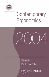 Cover image: Contemporary Ergonomics 2004 1st edition 9780849323423