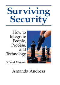 Omslagafbeelding: Surviving Security 2nd edition 9780367394714