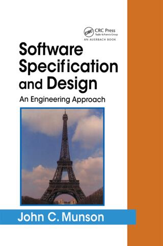 Cover image: Software Specification and Design 1st edition 9780849319921