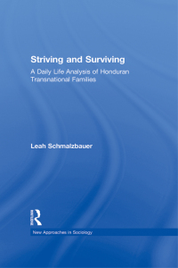 صورة الغلاف: Striving and Surviving 1st edition 9780415975933