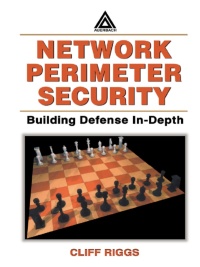 Cover image: Network Perimeter Security 1st edition 9780849316289