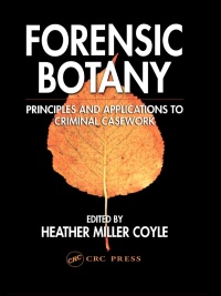 Imagen de portada: Forensic Botany 1st edition 9780849315299