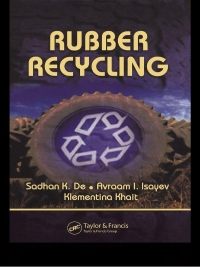 Cover image: Rubber Recycling 1st edition 9780367392659