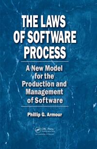 Imagen de portada: The Laws of Software Process 1st edition 9780849314896