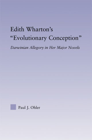 Cover image: Edith Wharton's Evolutionary Conception 1st edition 9780415880060