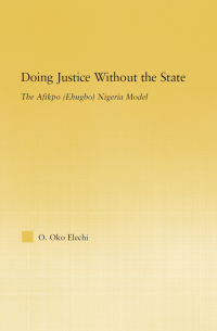 Imagen de portada: Doing Justice without the State 1st edition 9780415977296