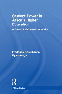 Imagen de portada: Student Power in Africa's Higher Education 1st edition 9780415652094
