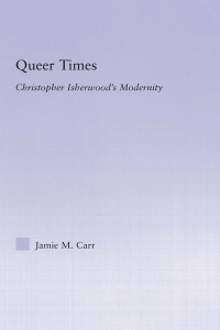 Cover image: Queer Times 1st edition 9780415762922