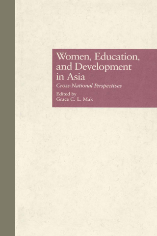 Cover image: Women, Education, and Development in Asia 1st edition 9780815307952
