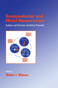 Imagen de portada: Semiconductor and Metal Nanocrystals 1st edition 9780824747169