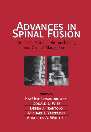 Cover image: Advances in Spinal Fusion 1st edition 9780824743109