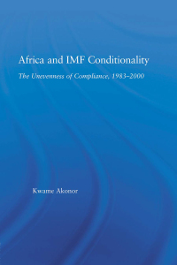 Titelbild: Africa and IMF Conditionality 1st edition 9780415979474