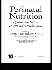 صورة الغلاف: Perinatal Nutrition 1st edition 9780824754747