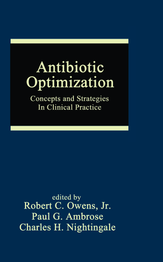 Cover image: Antibiotic Optimization 1st edition 9780824754310