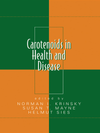 Cover image: Carotenoids in Health and Disease 1st edition 9780367393892