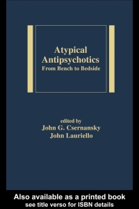 Cover image: Atypical Antipsychotics 1st edition 9780824754129