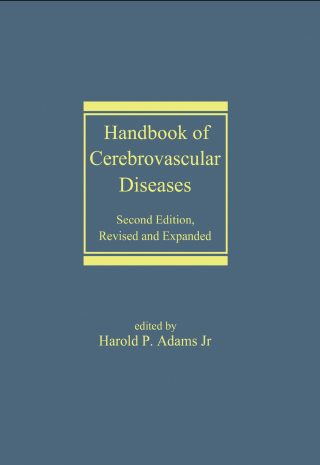 Cover image: Handbook of Cerebrovascular Diseases, Revised and Expanded 2nd edition 9780824753900