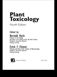 Imagen de portada: Plant Toxicology 4th edition 9780824753238