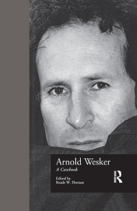 Cover image: Arnold Wesker 1st edition 9780815311782