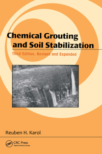 Imagen de portada: Chemical Grouting And Soil Stabilization, Revised And Expanded 3rd edition 9780824740658