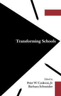 صورة الغلاف: Transforming Schools 1st edition 9780815312574