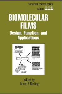 表紙画像: Biomolecular Films 1st edition 9780824708993