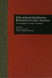 Imagen de portada: Educational Qualitative Research in Latin America 1st edition 9781138993310
