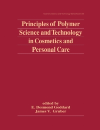 Omslagafbeelding: Principles of Polymer Science and Technology in Cosmetics and Personal Care 1st edition 9780824719234