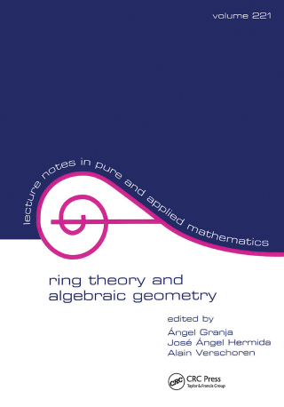Omslagafbeelding: Ring Theory And Algebraic Geometry 1st edition 9780824705596