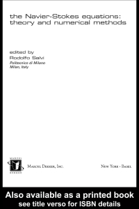 Titelbild: The Navier-Stokes Equations 1st edition 9781138417625