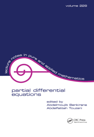 Cover image: Partial Differential Equations 1st edition 9780367411077