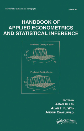 Cover image: Handbook Of Applied Econometrics And Statistical Inference 1st edition 9780367578671