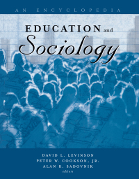Omslagafbeelding: Education and Sociology 1st edition 9780815316152