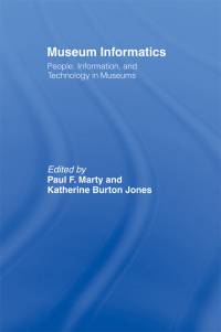 Cover image: Museum Informatics 1st edition 9780367844394