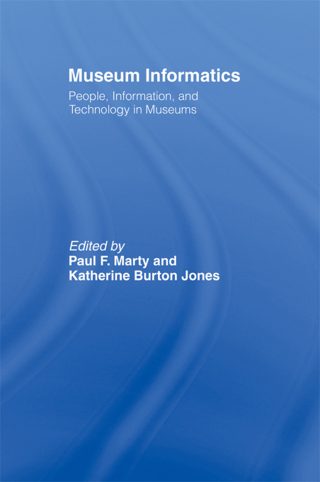Cover image: Museum Informatics 1st edition 9780367844394