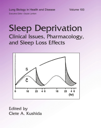 Cover image: Sleep Deprivation 1st edition 9780824720940