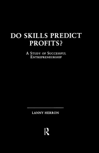 صورة الغلاف: Do Skills Predict Profits 1st edition 9780815316770