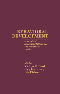 Omslagafbeelding: Behavioral Development 1st edition 9780815317098