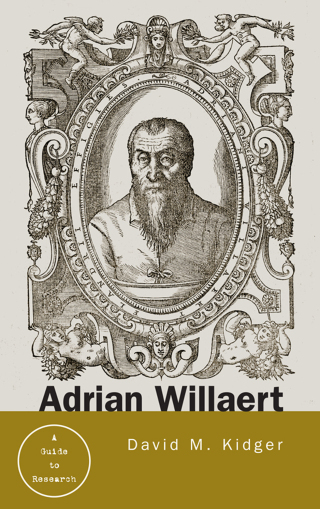 Cover image: Adrian Willaert 1st edition 9780815339625