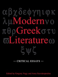 Cover image: Modern Greek Literature 1st edition 9780815337775