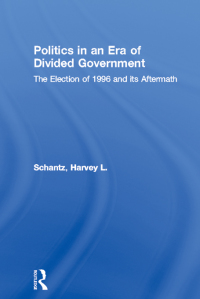 Imagen de portada: Politics in an Era of Divided Government 1st edition 9780415877640