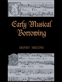 Cover image: Early Musical Borrowing 1st edition 9781138968158