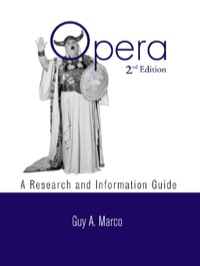 Imagen de portada: Opera 1st edition 9780815335160