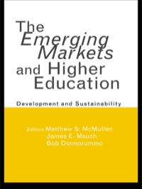 Cover image: The Emerging Markets and Higher Education 1st edition 9781138968653